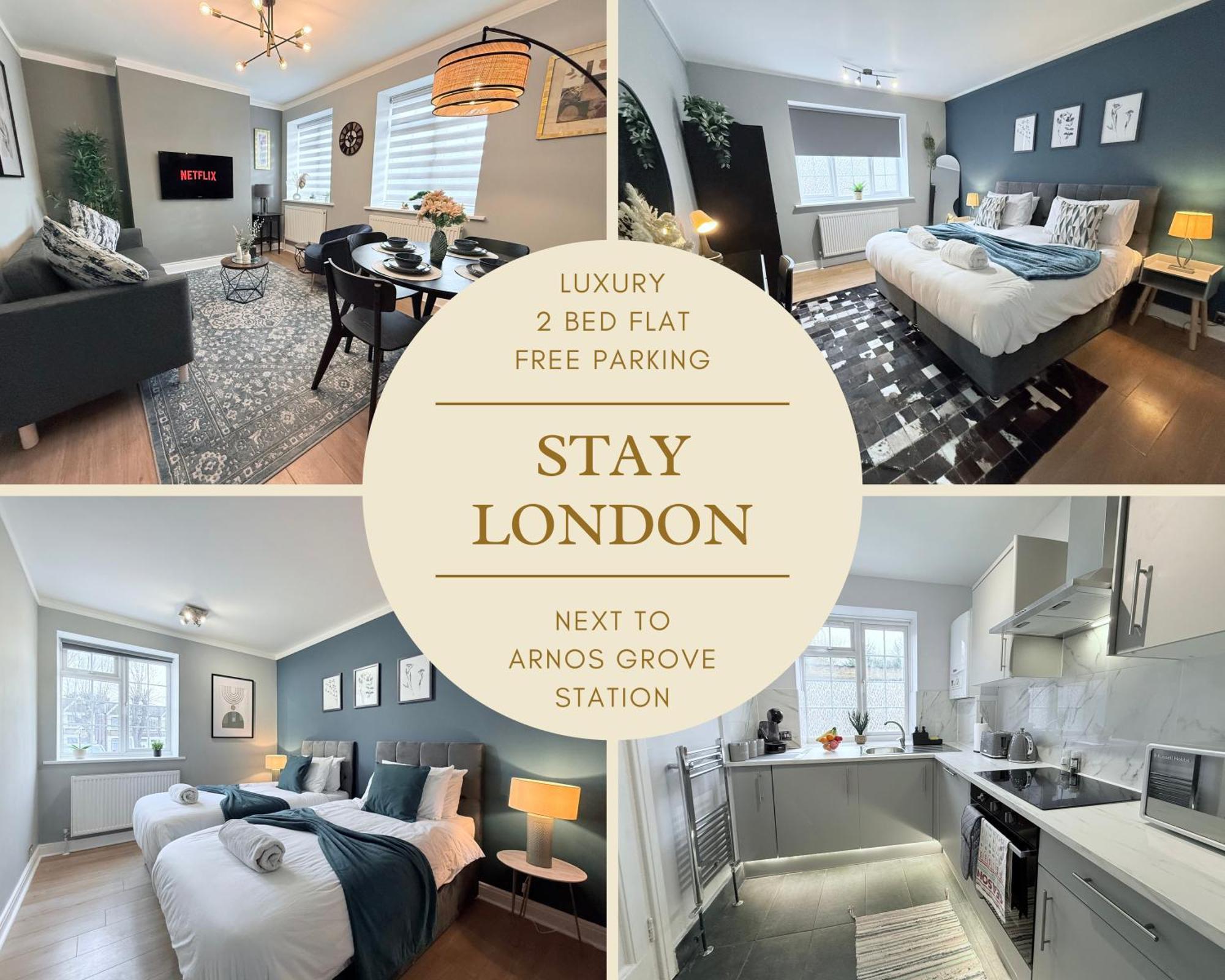 Staylondon - Sleeps 6 With Free Parking - Tourist, Concerts & Matches מראה חיצוני תמונה
